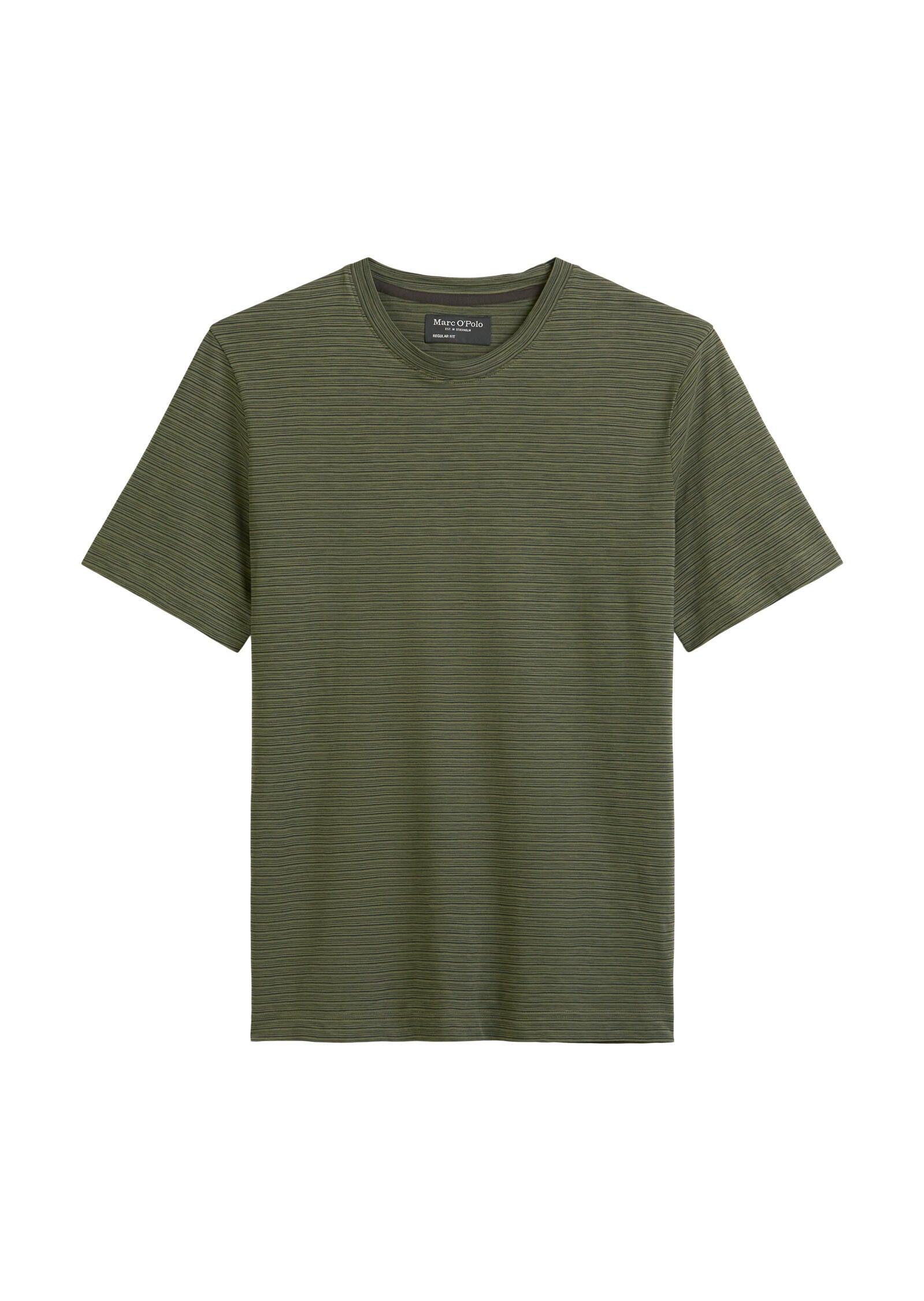 T-Shirt gestreift - D59-Multi/ oak ash - Grün