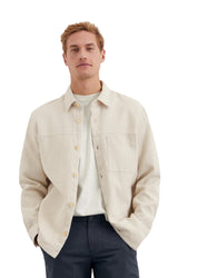Overshirt aus Baumwolle - Z71-multi/ gray silk - Creme