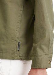Overshirt aus Baumwolle - 452-oak ash - Grün