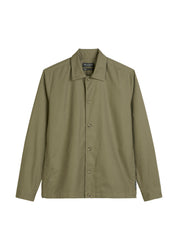 Overshirt aus Baumwolle - 452-oak ash - Grün