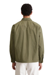 Overshirt aus Baumwolle - 452-oak ash - Grün