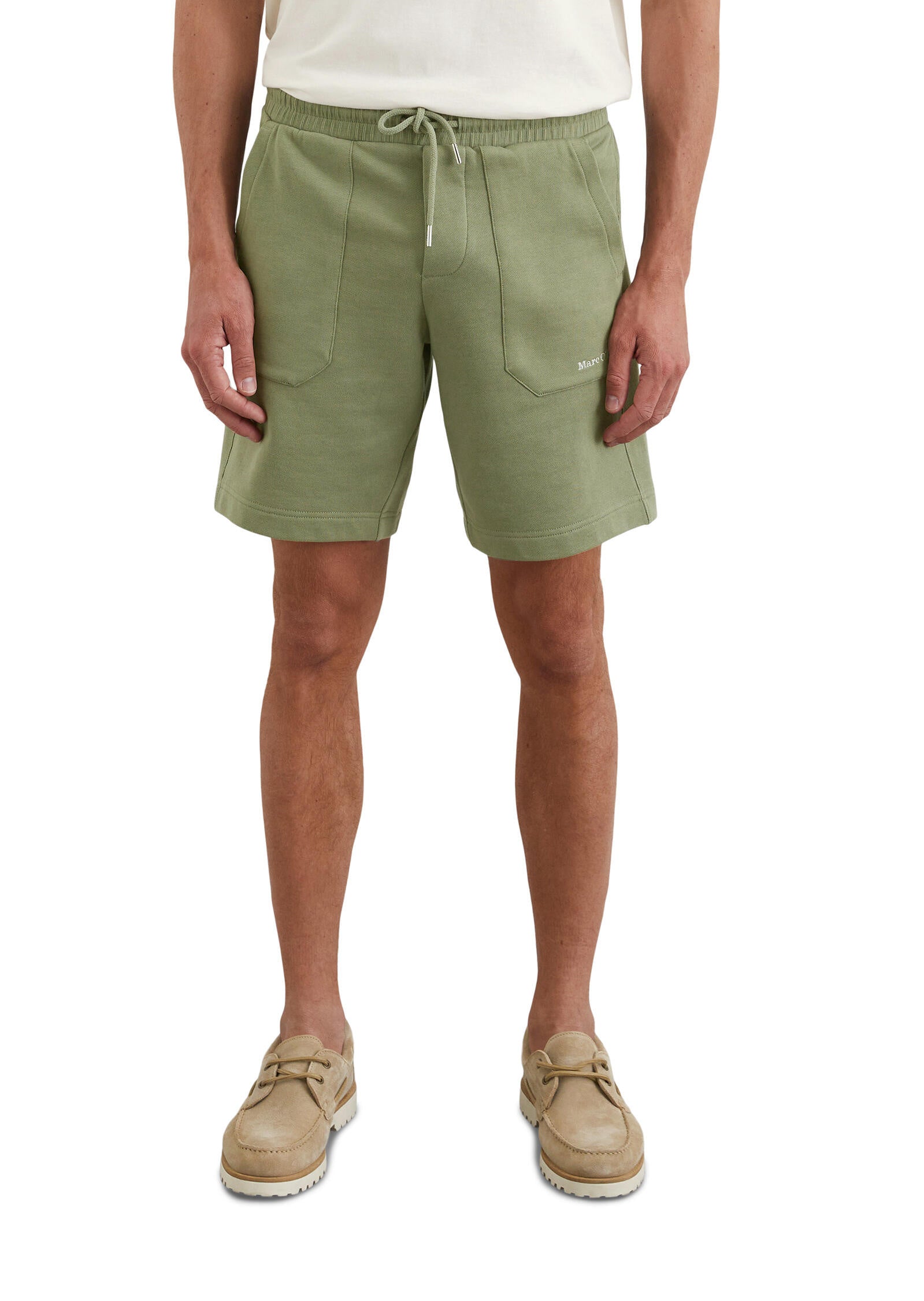 Sweatshorts Regular Fit - 452-oak ash - Grün