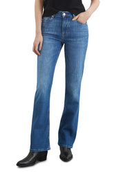 Jeans Flared Leg - 065-Cashmere soft blue wash - Blau