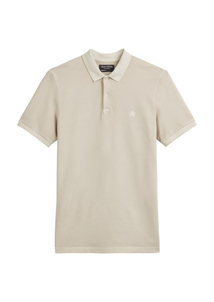Poloshirt aus Baumwolle - 707-gray silk - Beige