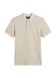 Poloshirt aus Baumwolle - 707-gray silk - Beige