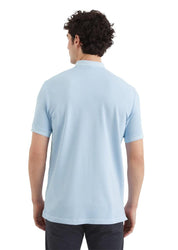 Poloshirt aus Baumwolle - 800-starlight - Blau