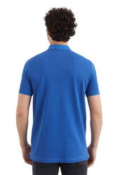 Poloshirt aus Baumwolle - 865-venom blue - Blau