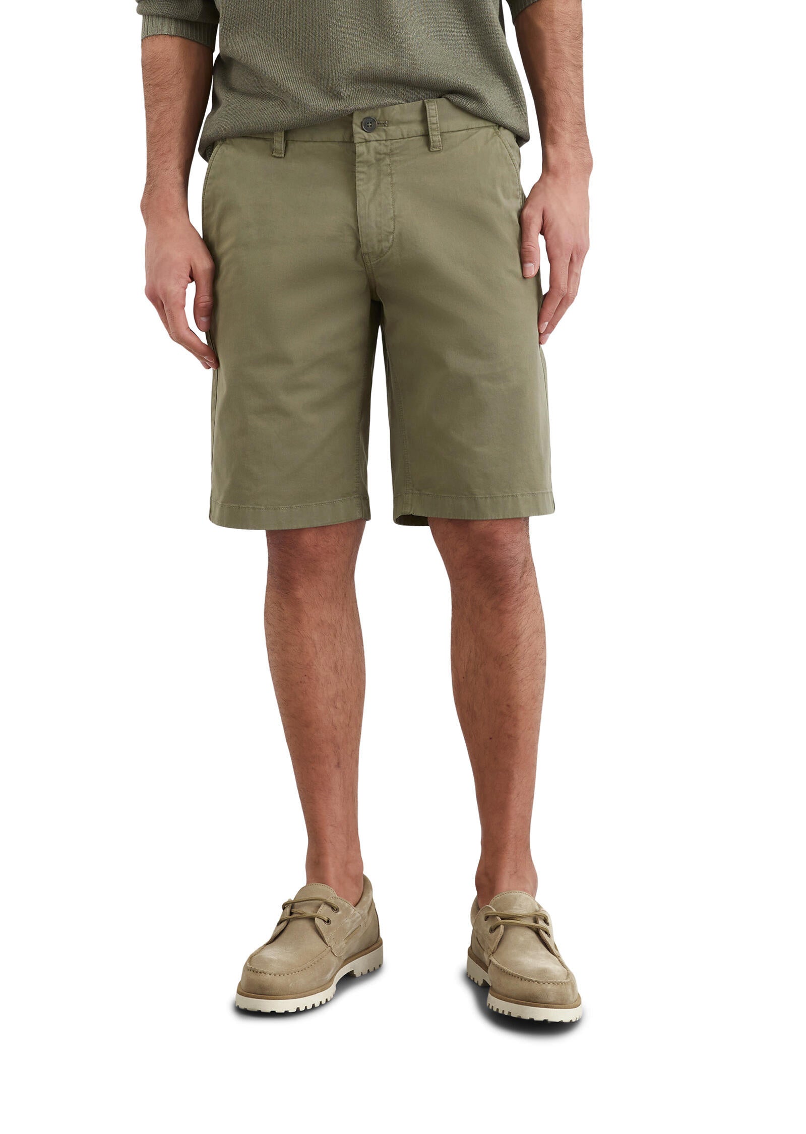 Chinoshorts Regular Fit - 452-oak ash - Grün