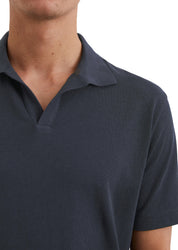 Poloshirt aus Baumwollmix - 898-dark navy - Grün
