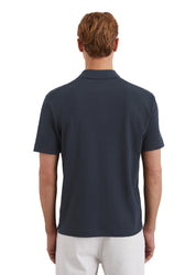 Poloshirt aus Baumwollmix - 898-dark navy - Grün