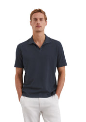 Poloshirt aus Baumwollmix - 898-dark navy - Grün