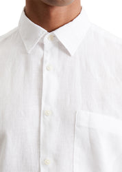 Leinenhemd Regular Fit - 100-white - Weiß