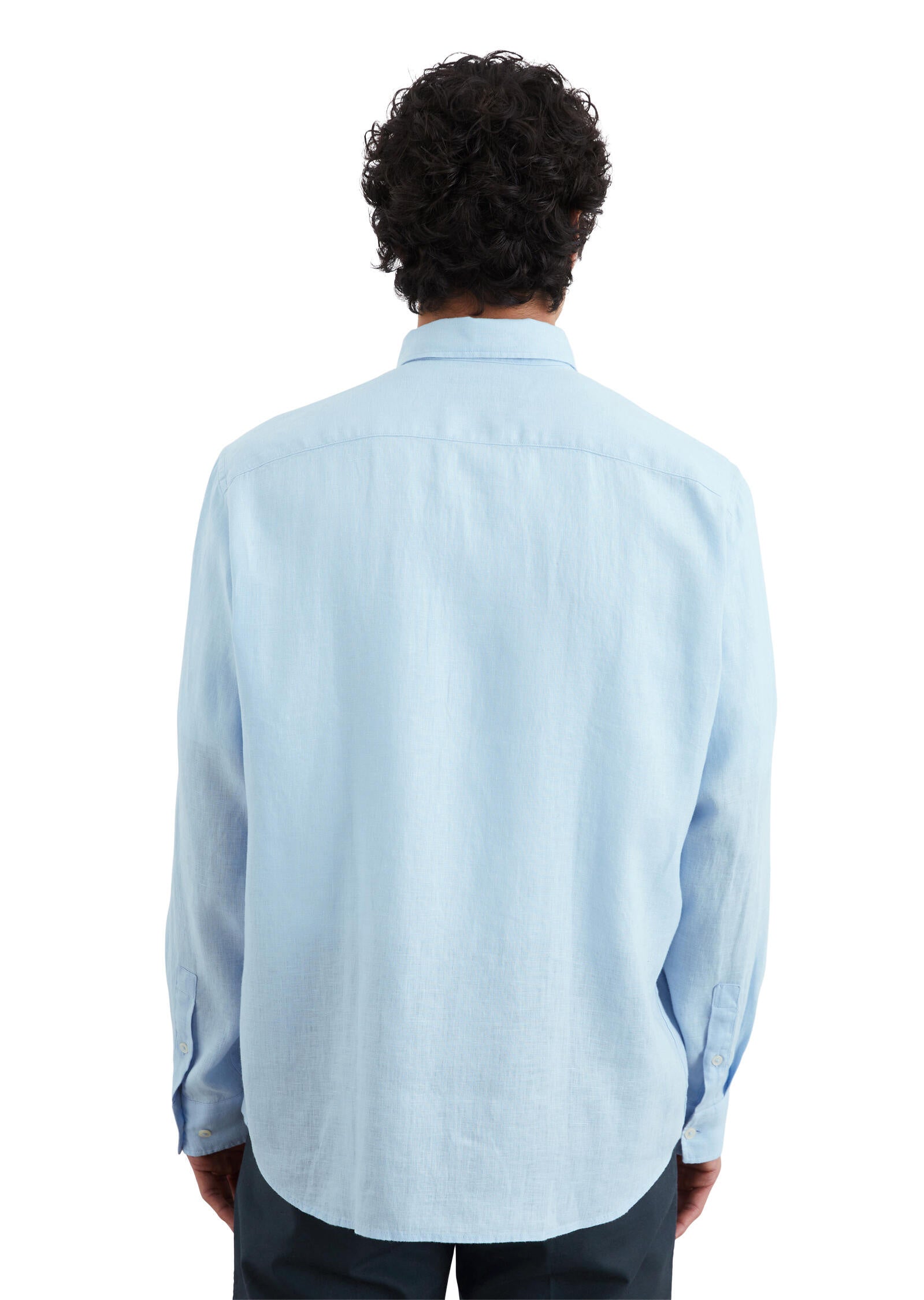 Leinenhemd Regular Fit - 826-homestead blue - Blau