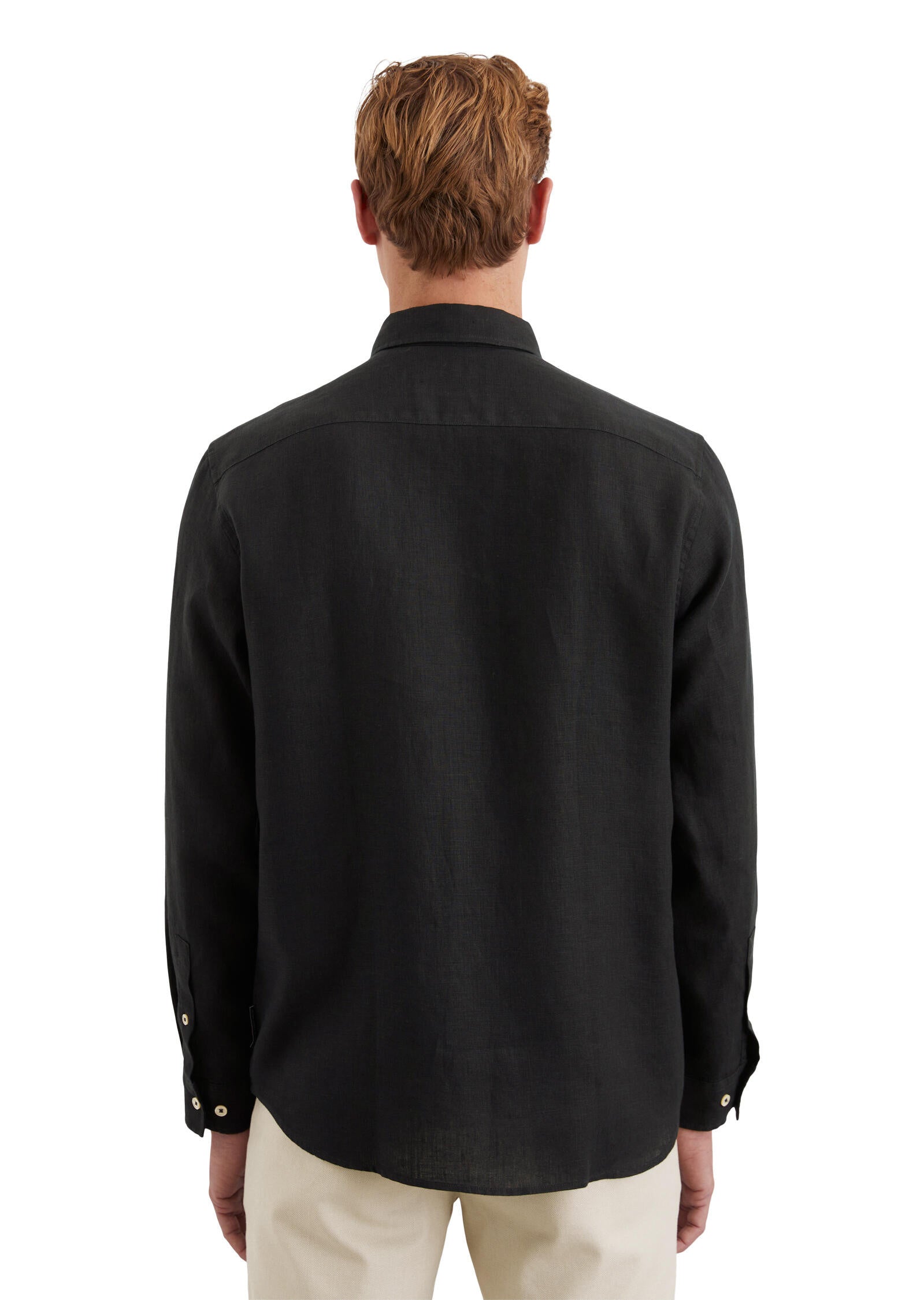 Leinenhemd Regular Fit - 990-black - Schwarz