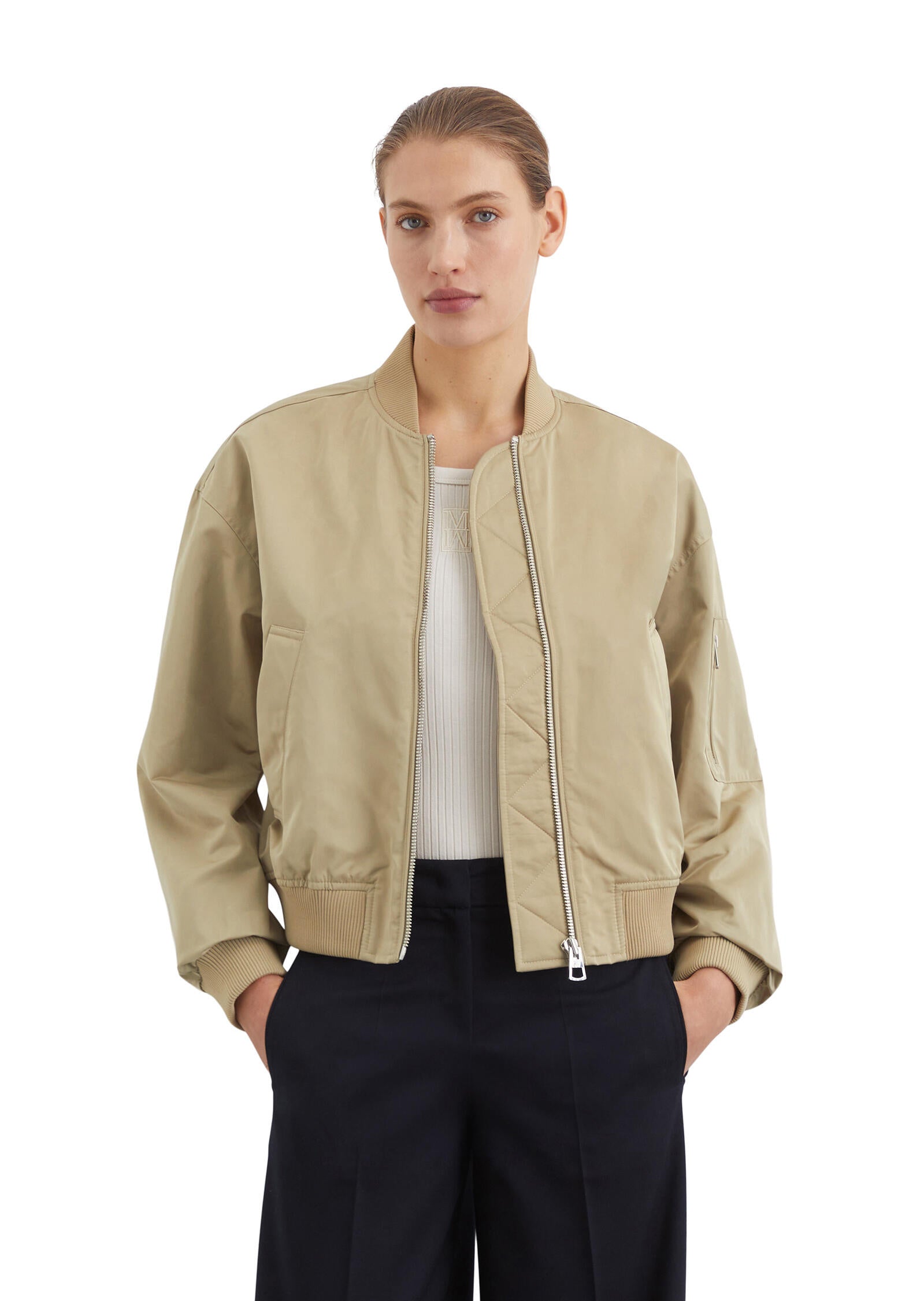 Blouson - 719-dusty sand - Beige