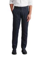 Leinenhose OBSY Tapered Fit - 898-dark navy - Blau