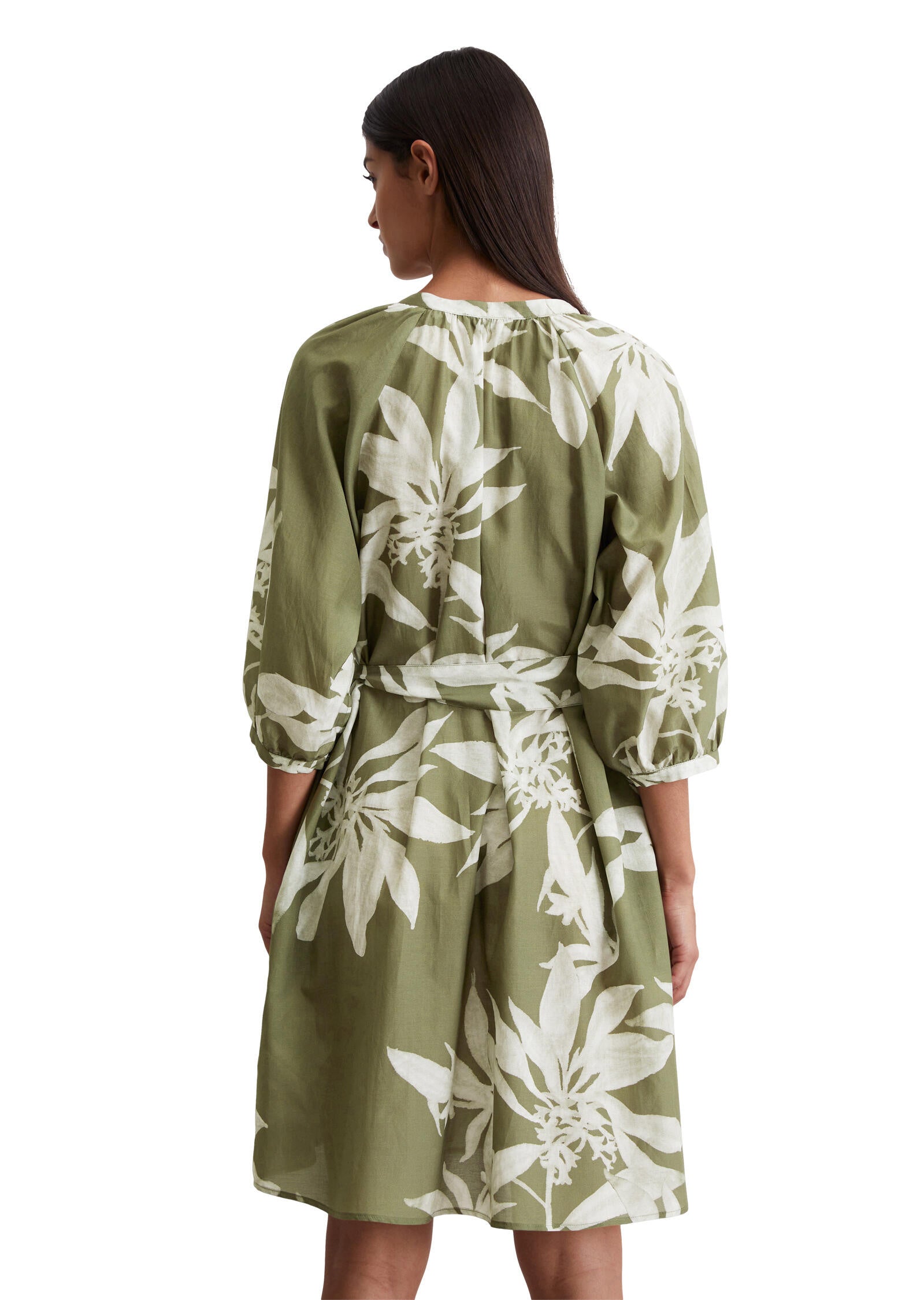 Freizeitkleid Mini Relaxed Fit - H21-multi/forest moss - Grün