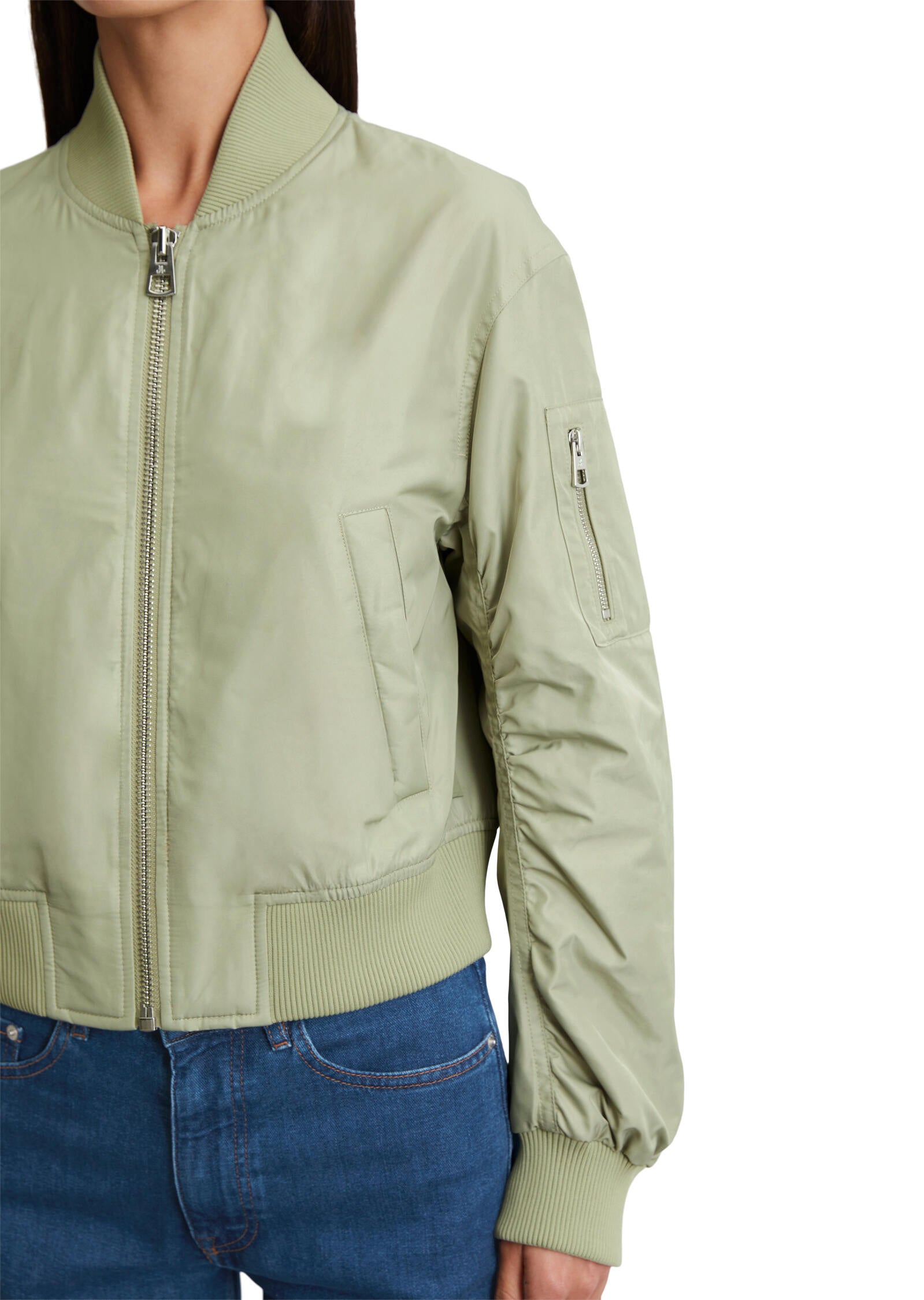 Bomberjacke Regular Fit - 420-smooth sage - Grün