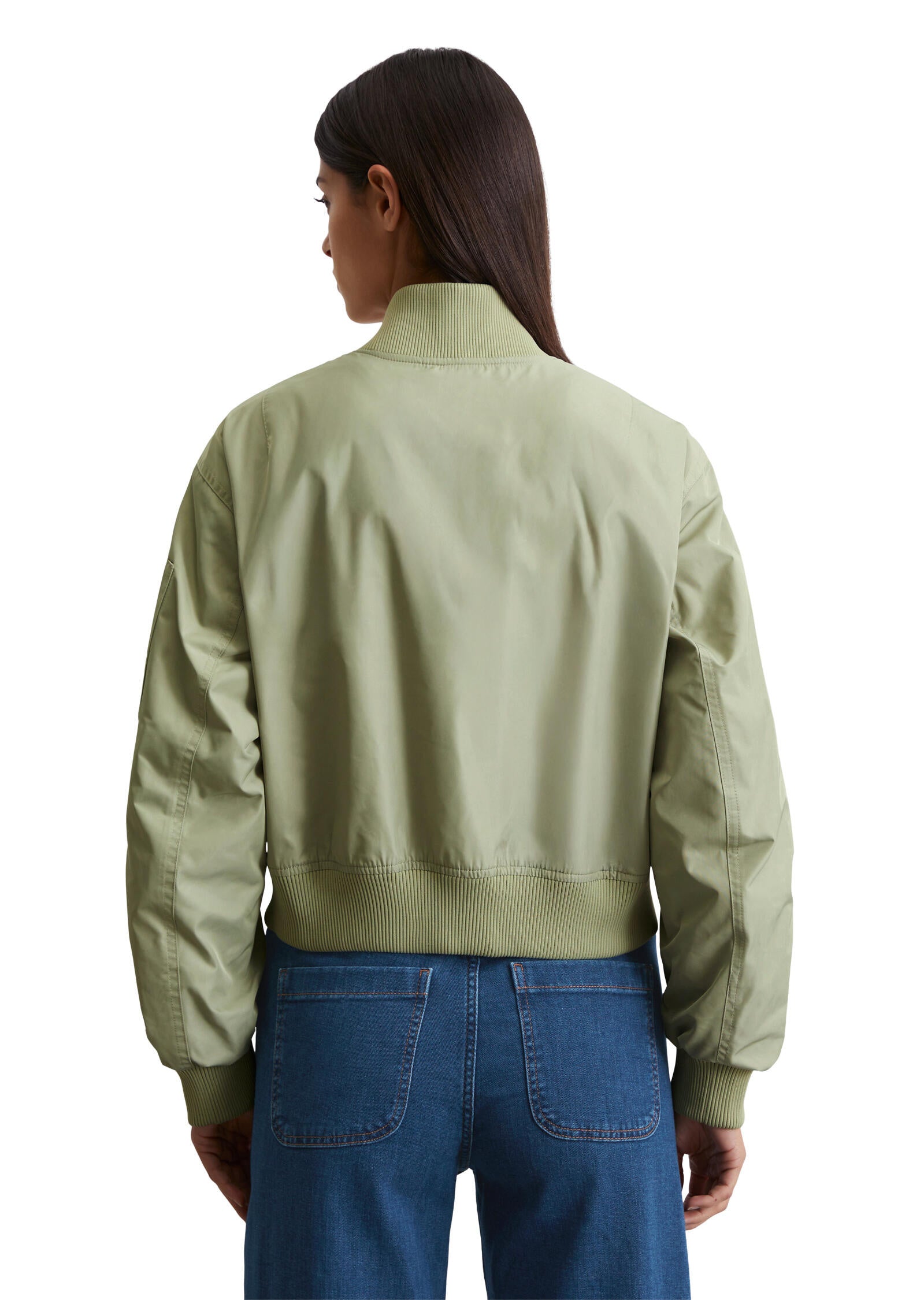 Bomberjacke Regular Fit - 420-smooth sage - Grün