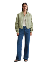 Bomberjacke Regular Fit - 420-smooth sage - Grün
