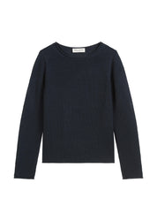 Strickpullover aus Baumwolle - 899-deep blue sea