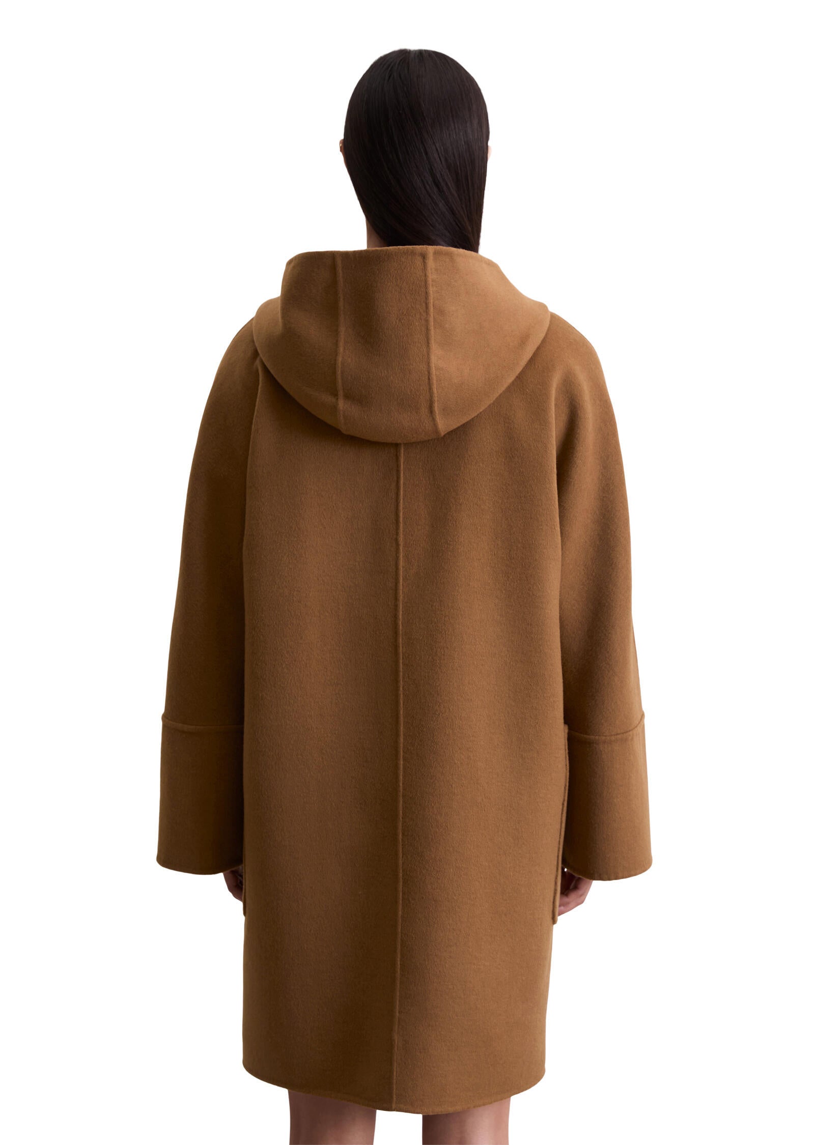 Kurzmantel aus Wollmix - 754-warm brown - Braun