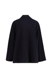 Caban-Jacke aus Wolle - 888-deep night blue - Blau