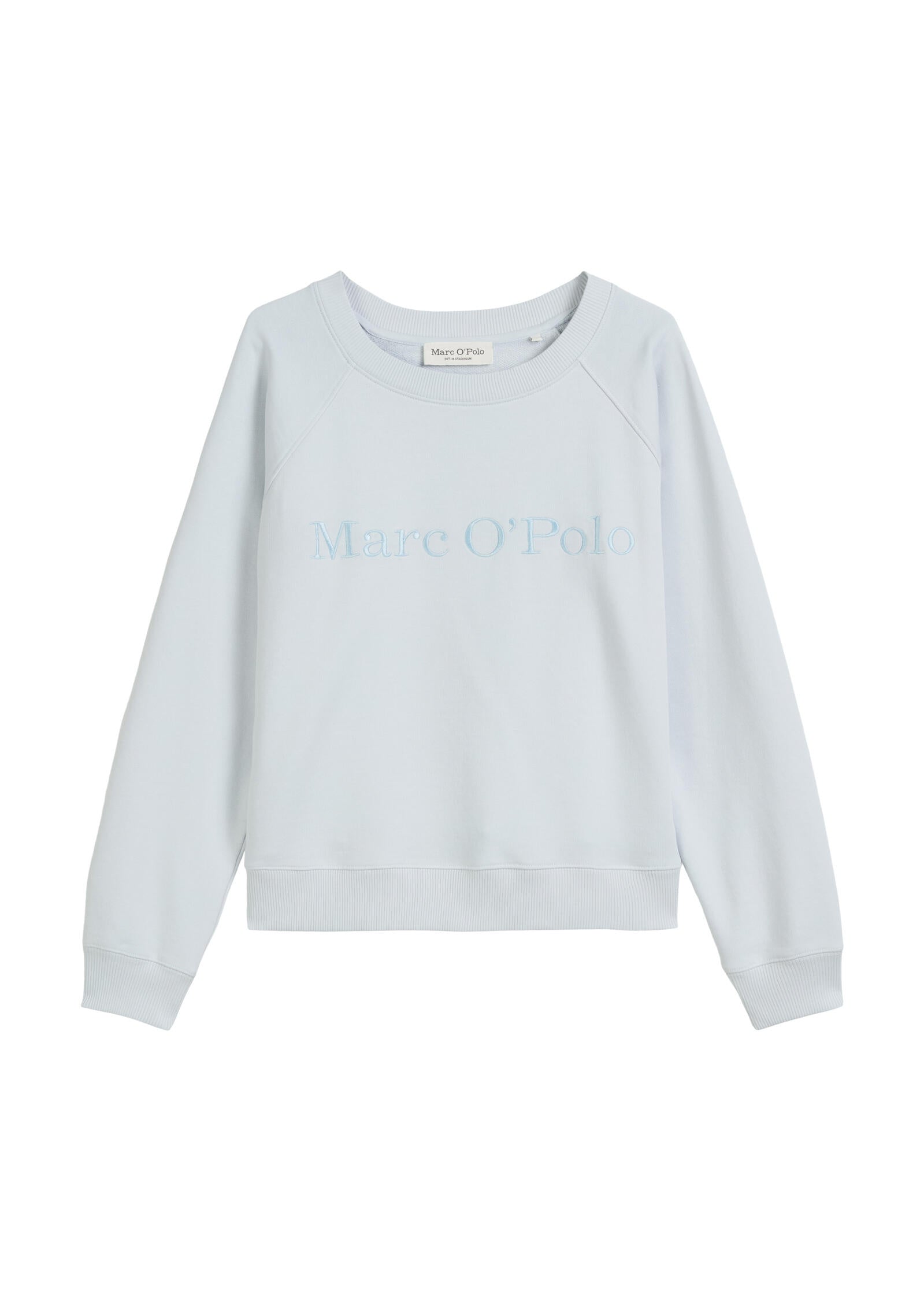Sweatshirt aus Baumwolle - 802-calm blue - Blau
