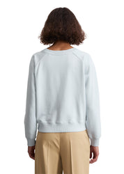 Sweatshirt aus Baumwolle - 802-calm blue - Blau