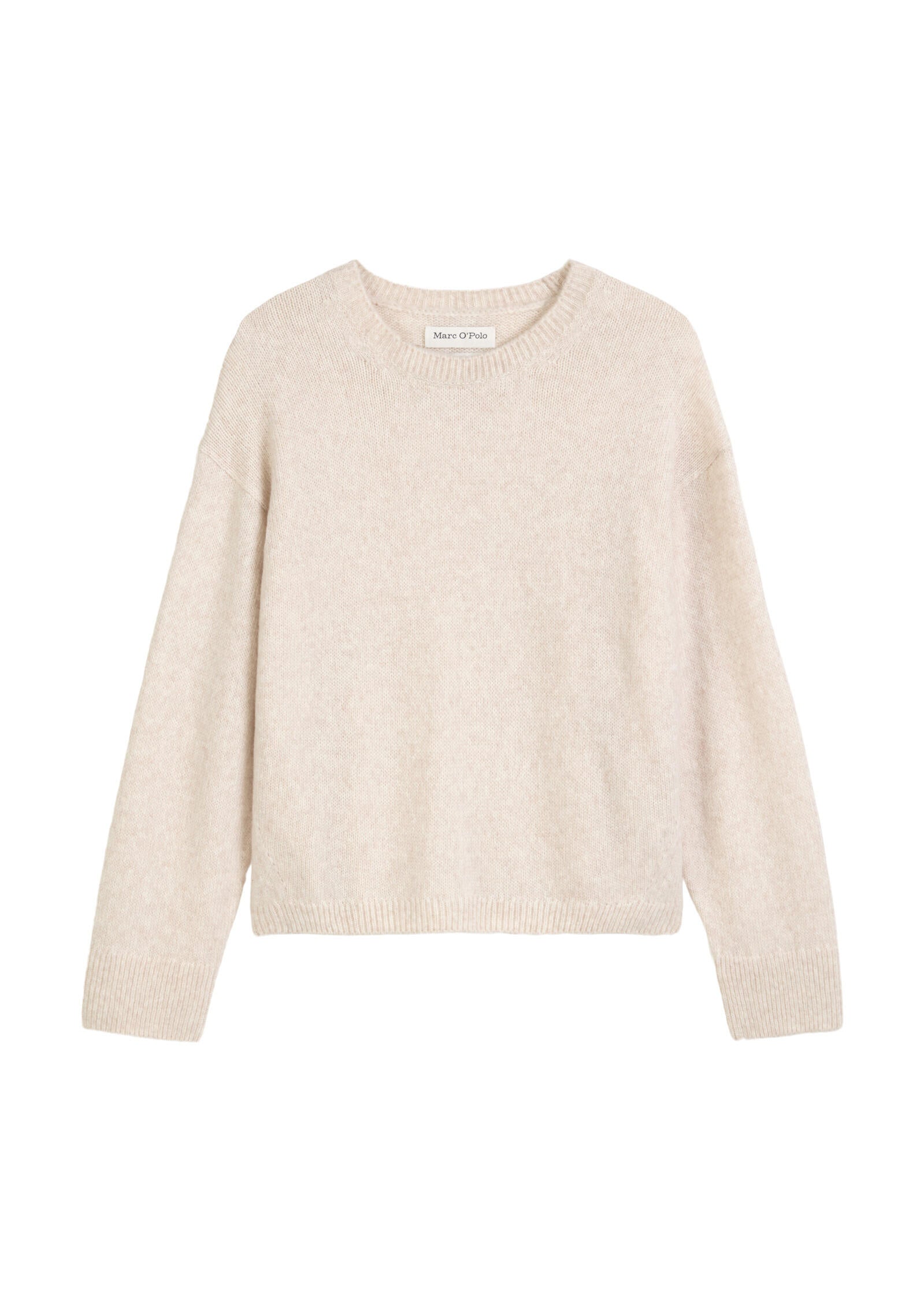 Strickpullover aus Schurwolle - 174-natural stone - Creme