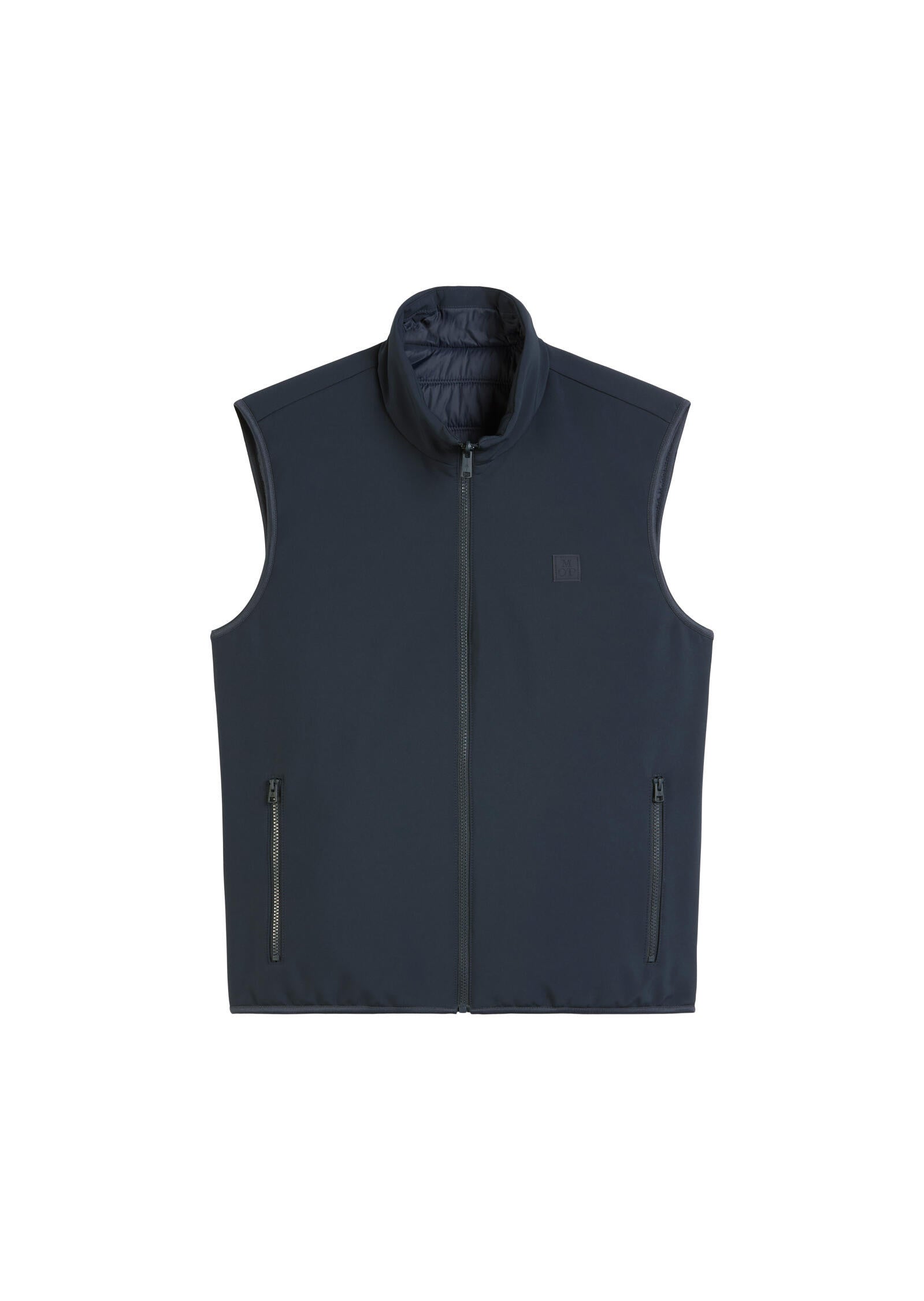Wende-Weste aus Softshell - 898-dark navy - Blau