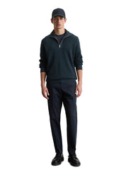 Wende-Weste aus Softshell - 898-dark navy - Blau