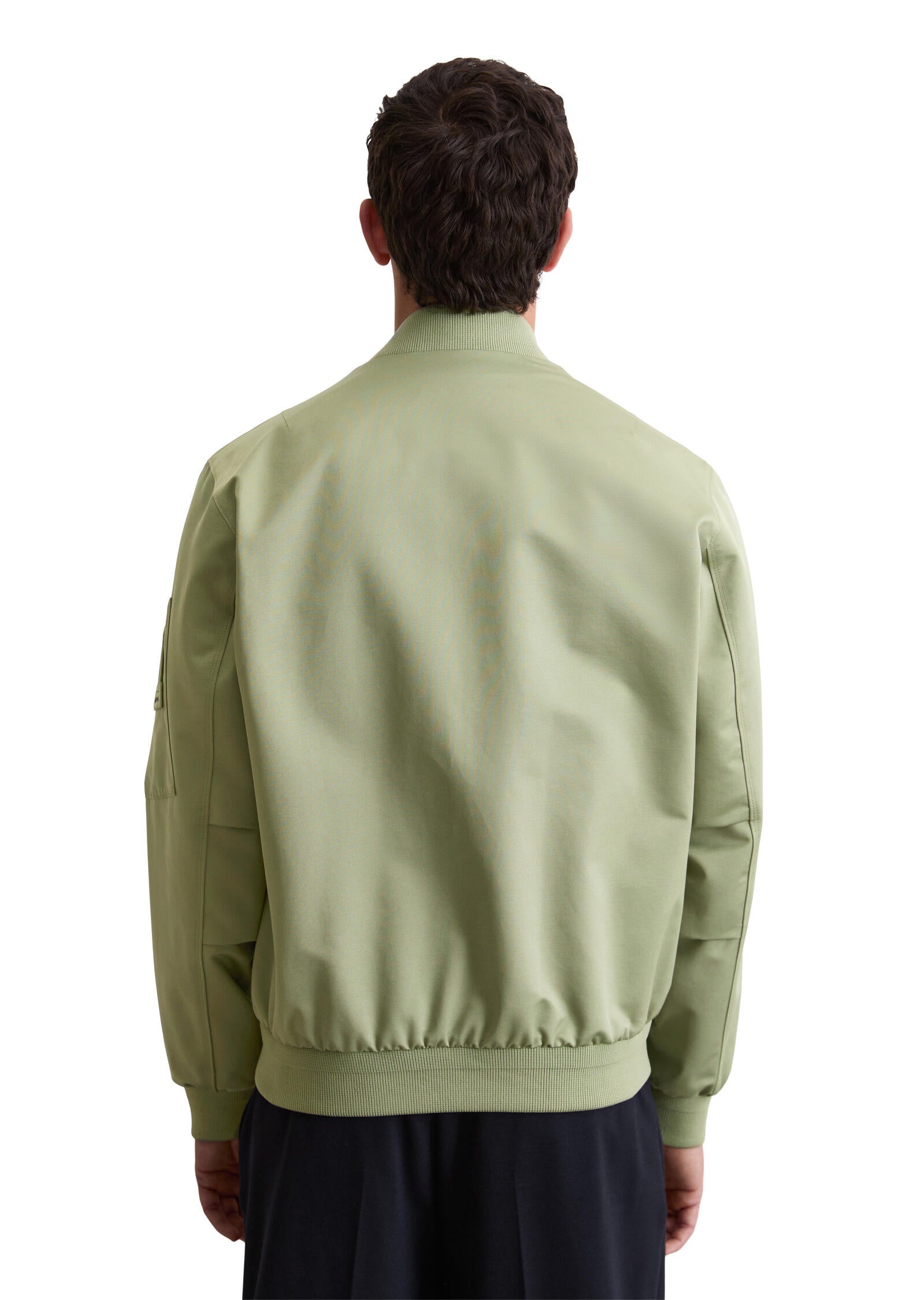 Bomberjacke mit Stehkragen - 434-avery fern - Grün