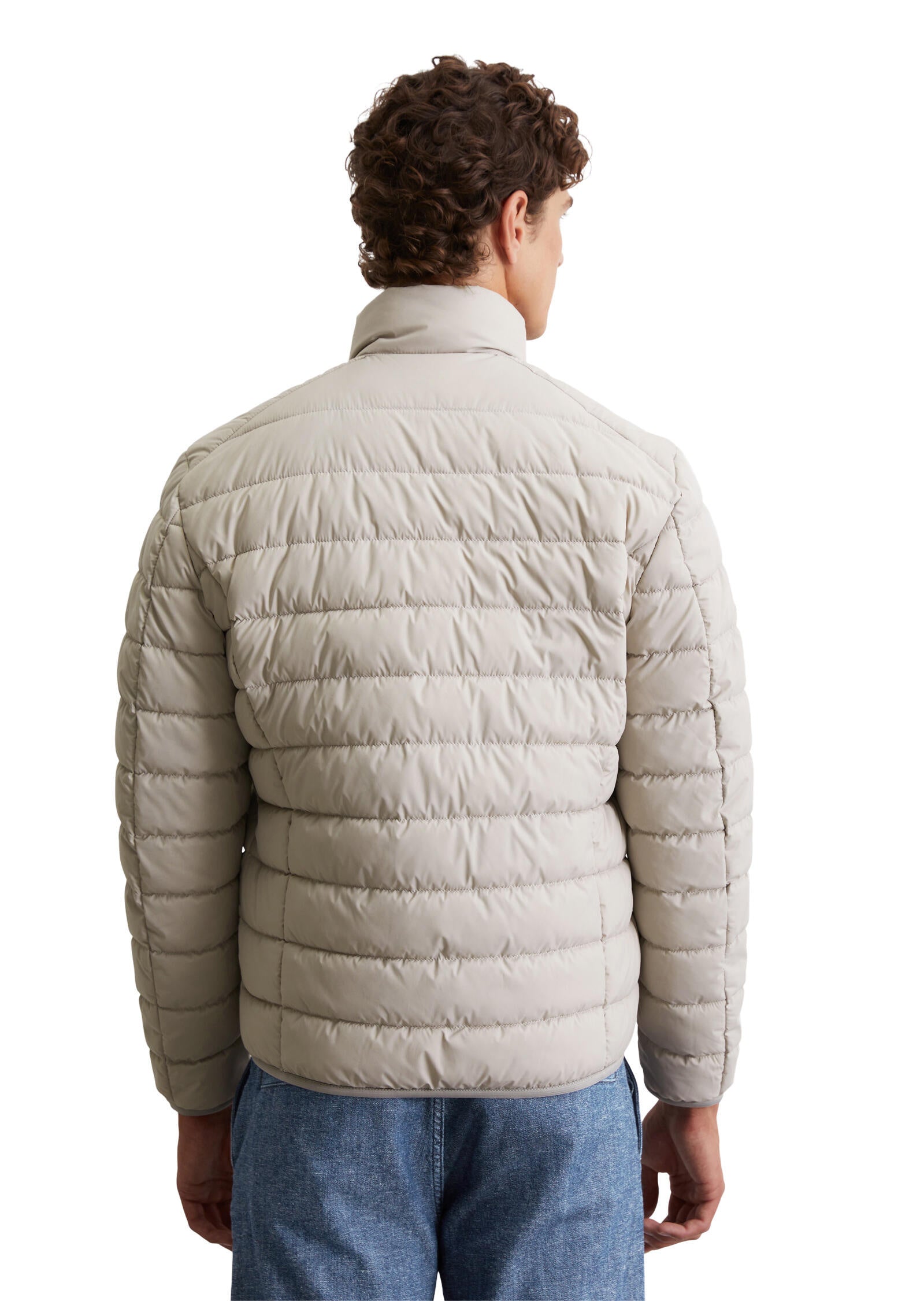 Steppjacke mit Stehkragen Regular Fit - 913-dapple gray - Creme