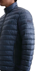 Steppjacke mit Stehkragen - 898-dark navy - Blau