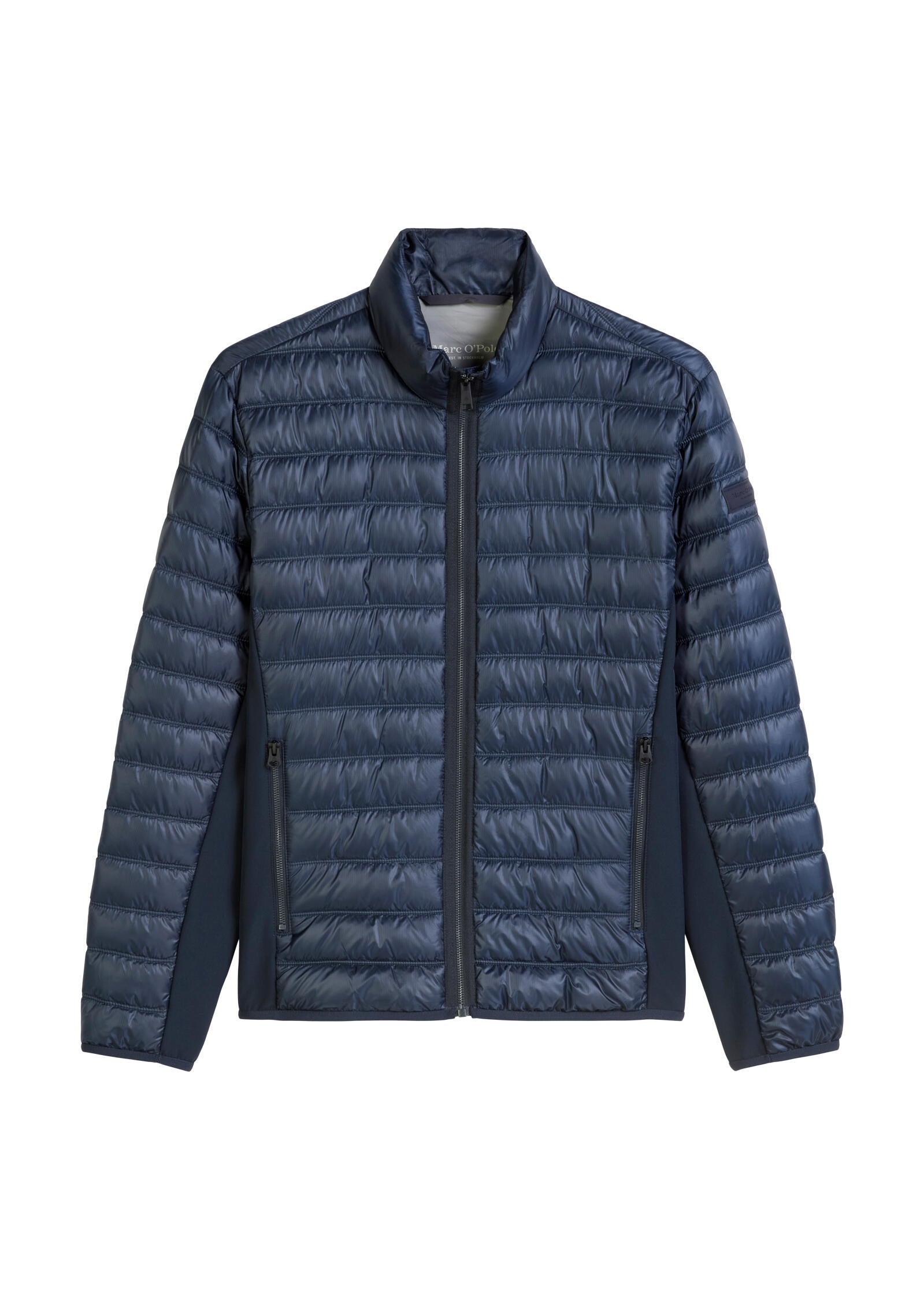 Steppjacke mit Stehkragen - 898-dark navy - Blau