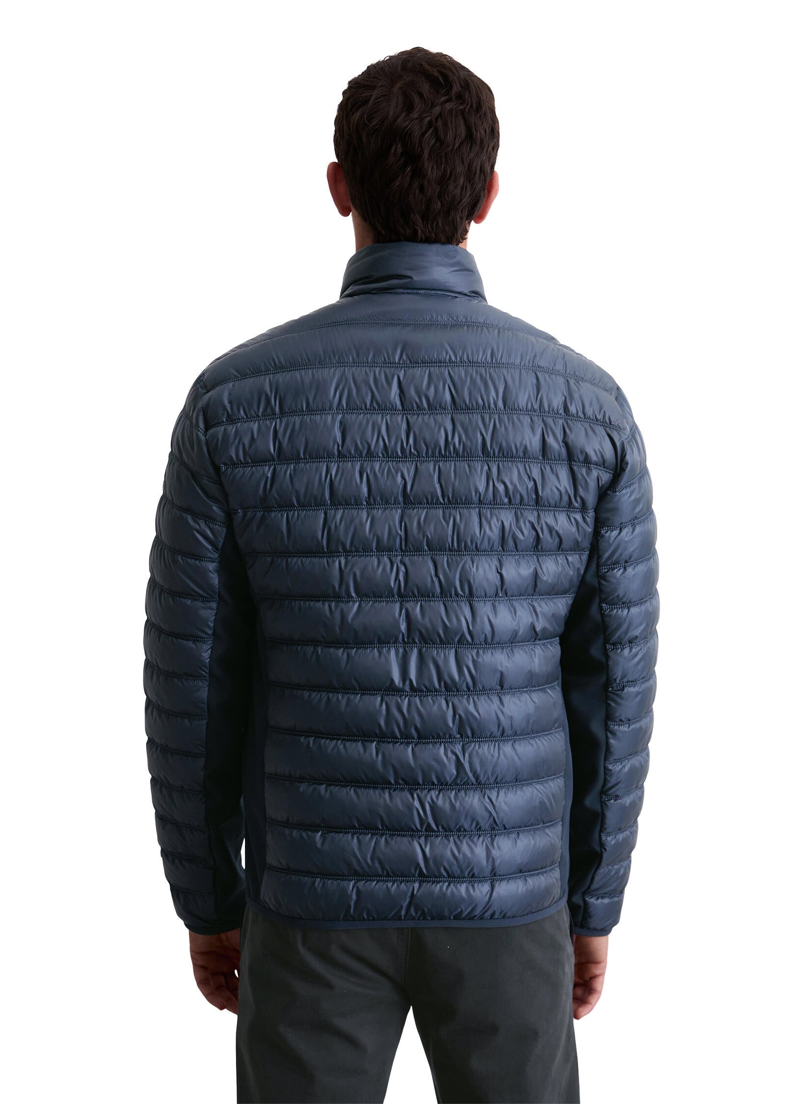 Steppjacke mit Stehkragen - 898-dark navy - Blau