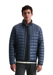 Steppjacke mit Stehkragen - 898-dark navy - Blau