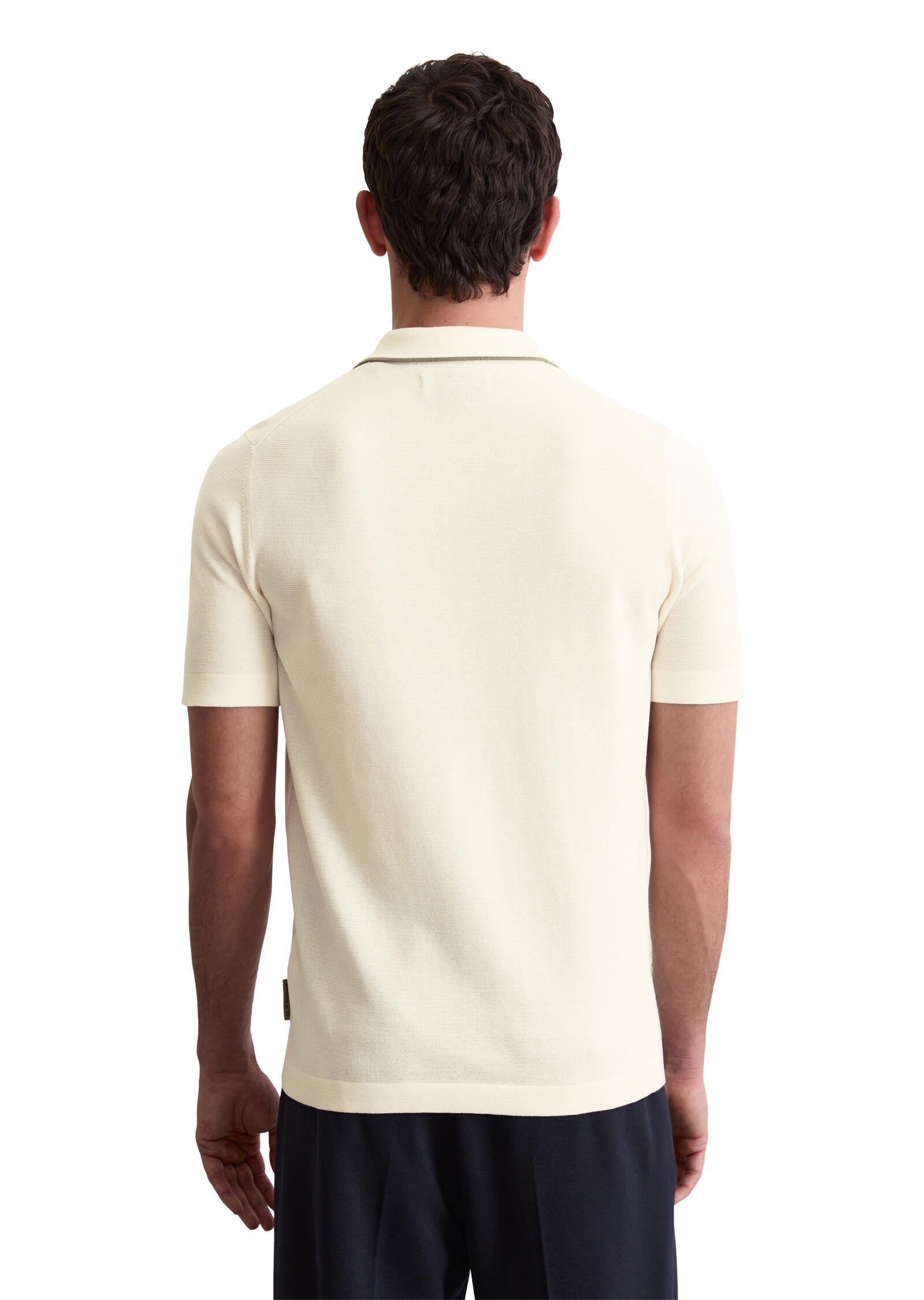 Poloshirt DFB TRAVEL COLLECTION - 152-white cotton - Creme