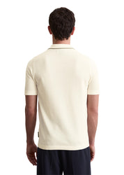Poloshirt DFB TRAVEL COLLECTION - 152-white cotton - Creme