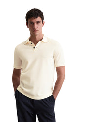 Poloshirt DFB TRAVEL COLLECTION - 152-white cotton - Creme