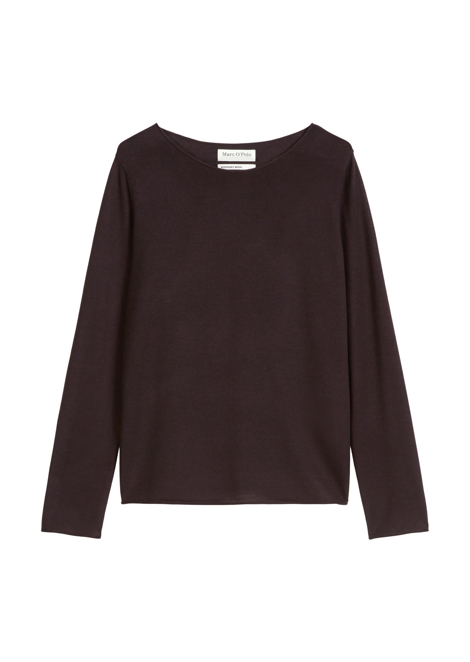 Strickpullover aus Schurwolle - 796-dark coffee - Braun