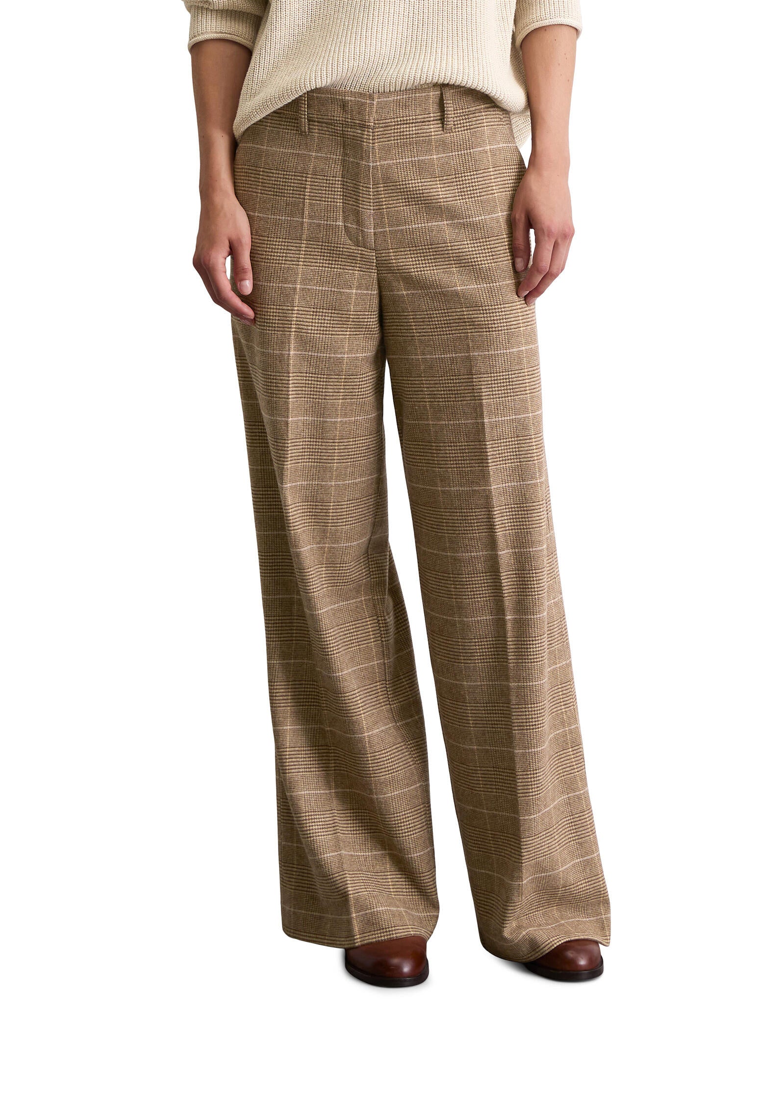 Hose Relaxed Fit - O12-multi/ - Beige