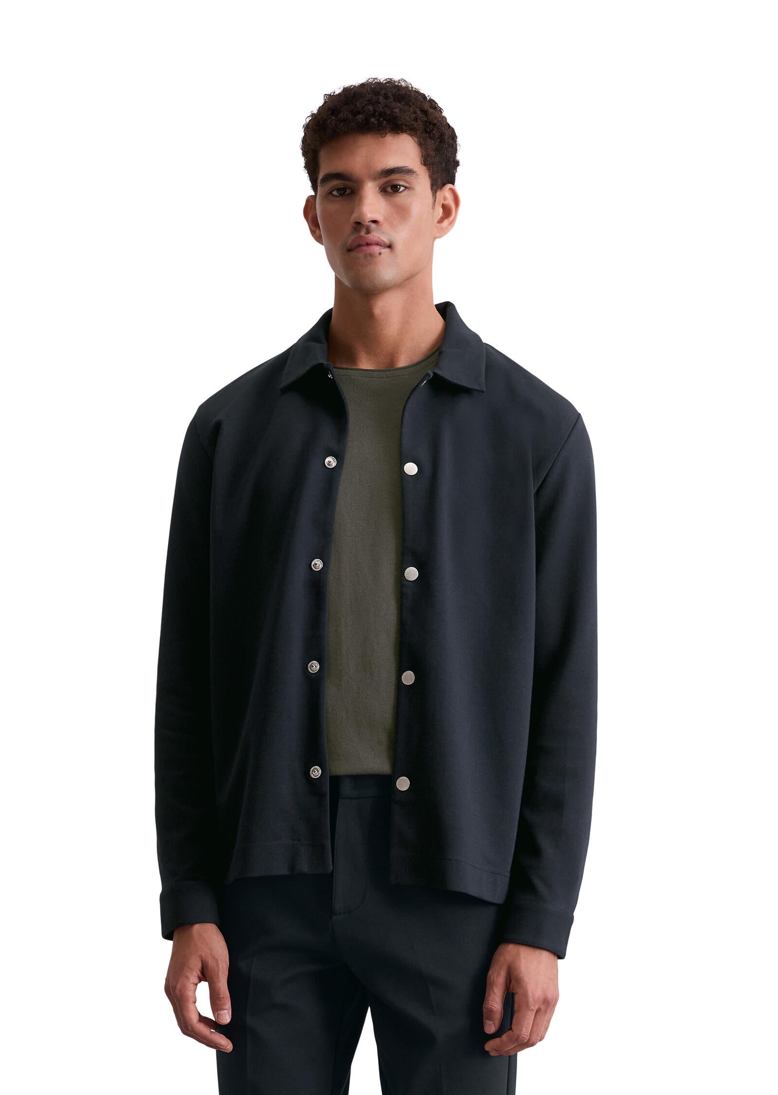 Sweatovershirt Regular Fit - 898-dark navy - Blau