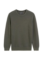 Strickpullover aus Baumwolle - 493-copley brown - Khaki