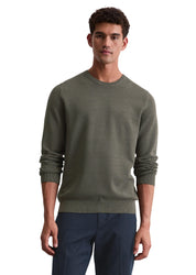 Strickpullover aus Baumwolle - 493-copley brown - Khaki