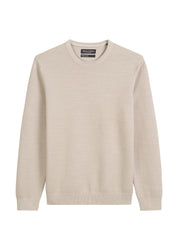 Strickpullover aus Baumwolle - 913-dapple gray - Grau