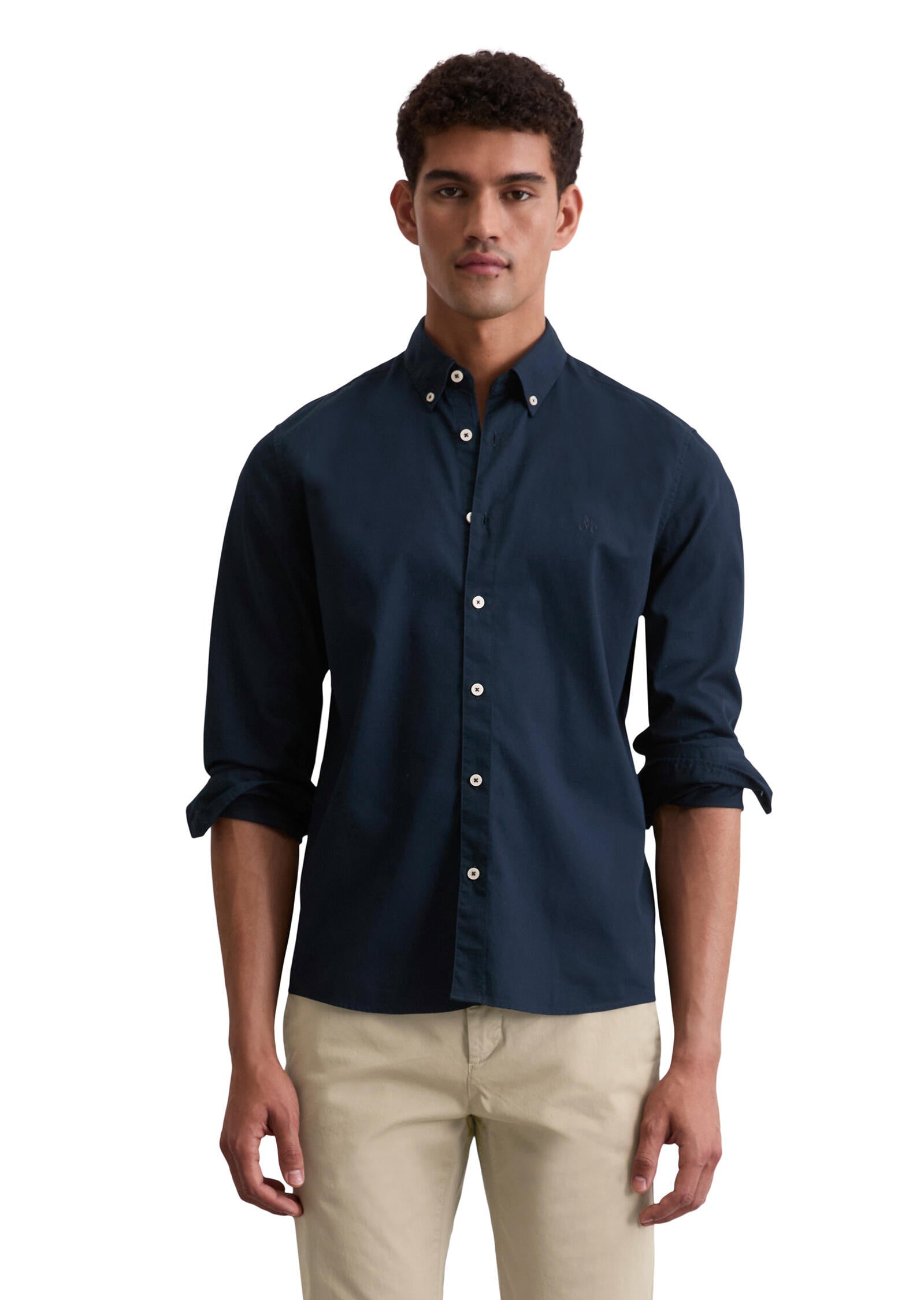 Hemd Regular Fit - 898-dark navy - Blau
