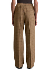 Karierte Stoffhose in Relaxed Fit mit Glencheck-Muster - L77-multi/pure sand - Mehrfarbig