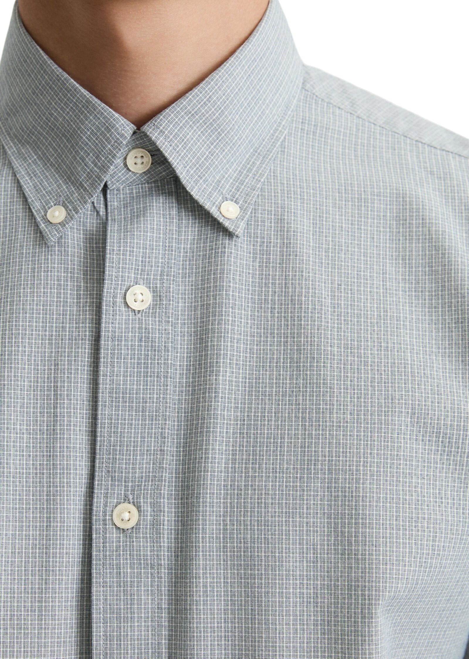 Hemd kariert Regular Fit - O80-multi/ blue daze - Blau